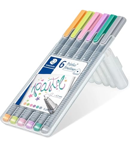 Amazon | ステッドラー 334SB6CS12 トリプラス ファインライナー